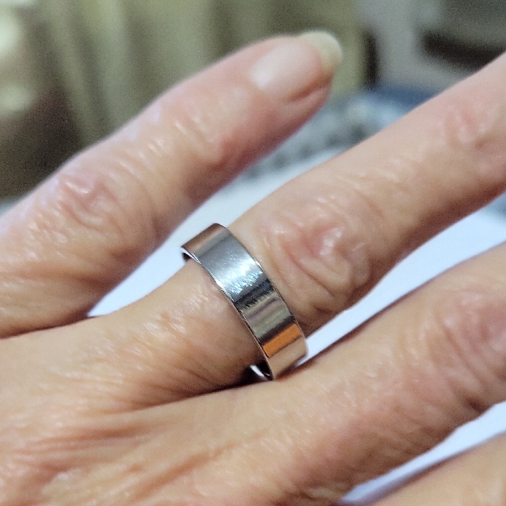 Stainless Steel Band Ring